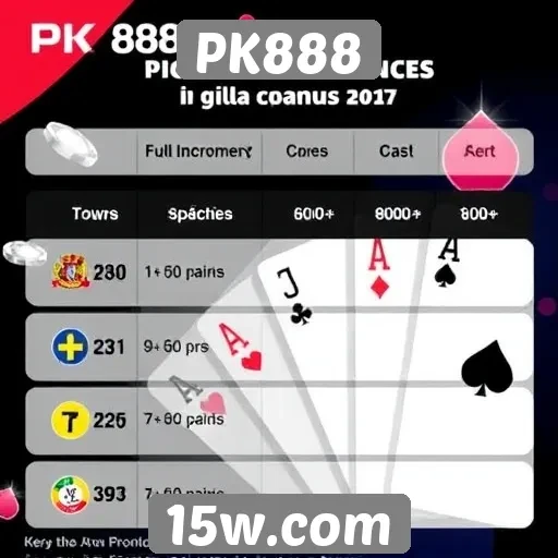 Promoções e bônus oferecidos pelo PK888