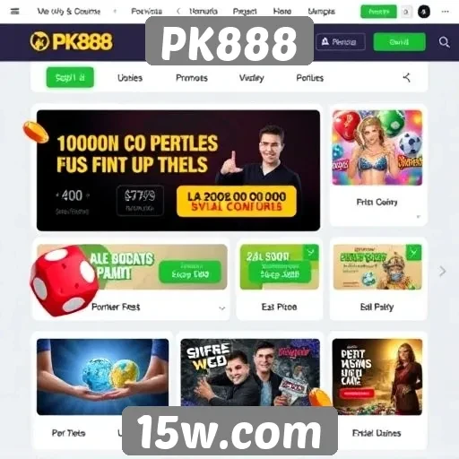 Ofertas especiais e promoções do PK888