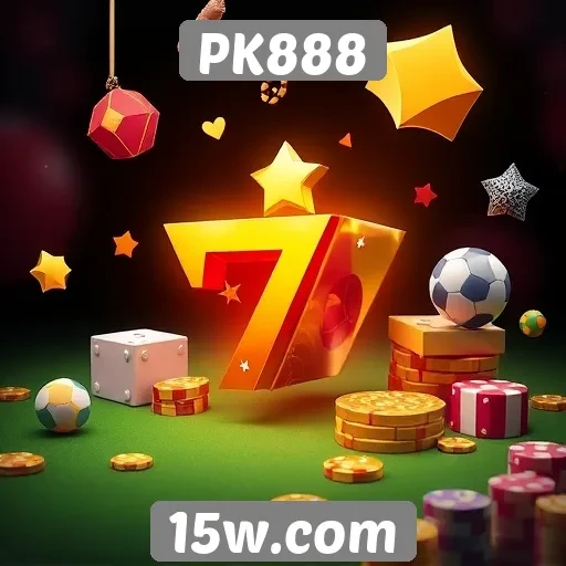 Variedade de jogos disponíveis na plataforma PK888